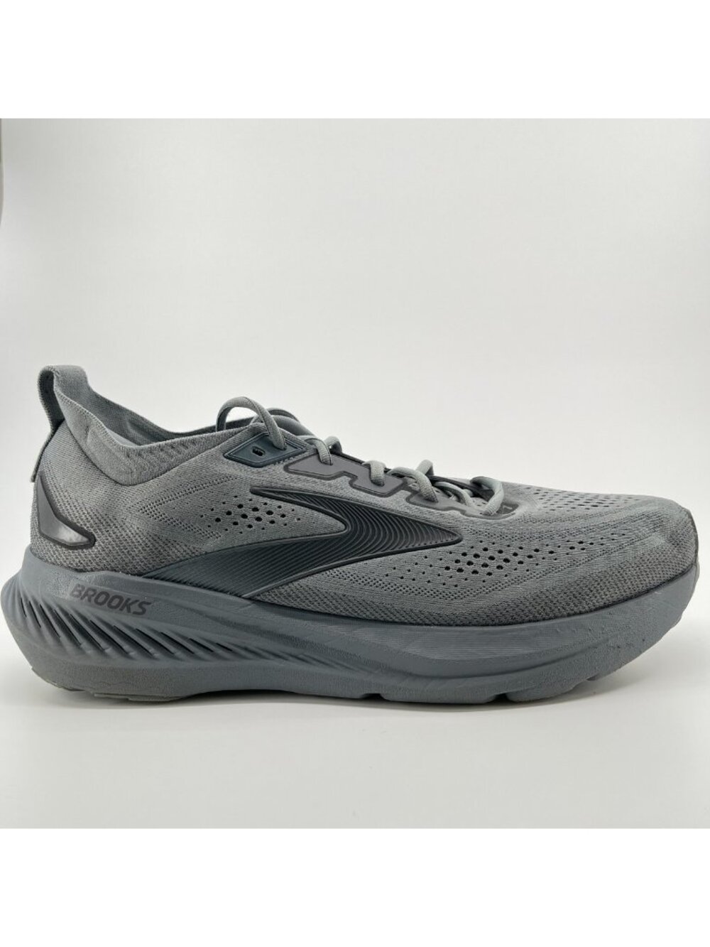 Brooks Glycerin 23 Mens Size 14EE Gray Athletic Running Walking Shoes Sneakers